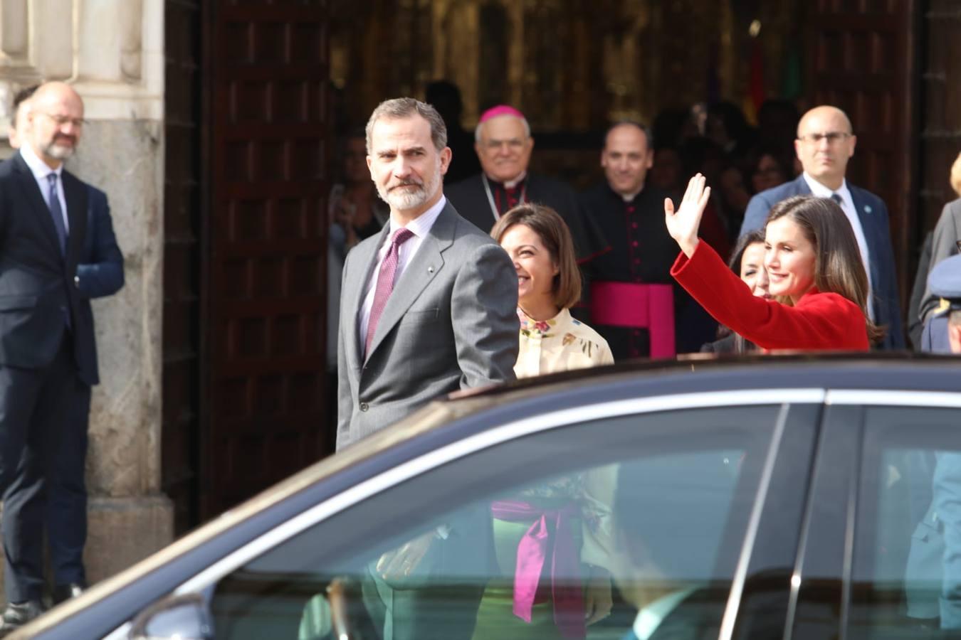 El recibimiento a los Reyes en la Diputación de Córdoba, en imágenes