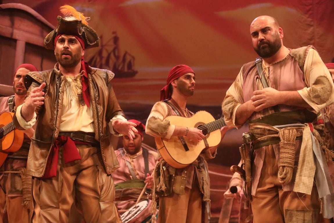 FOTOS: Comparsa A base de palos en el COAC 2019