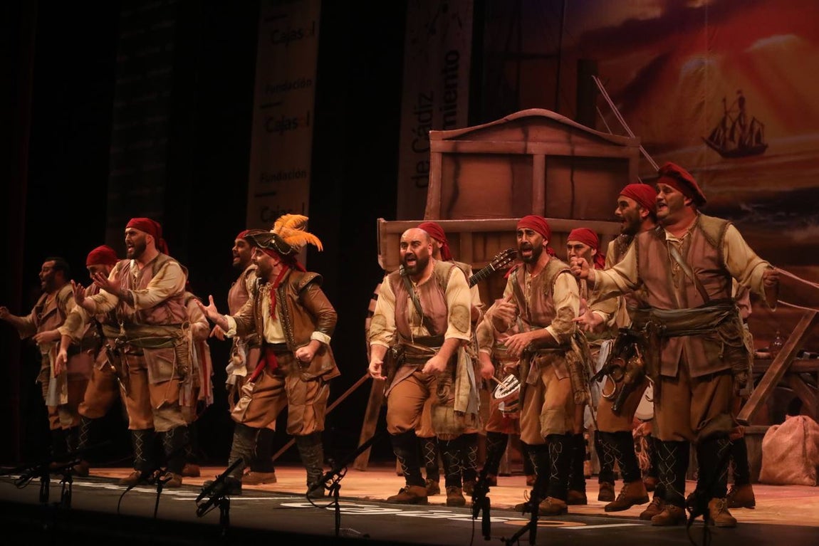 FOTOS: Comparsa A base de palos en el COAC 2019