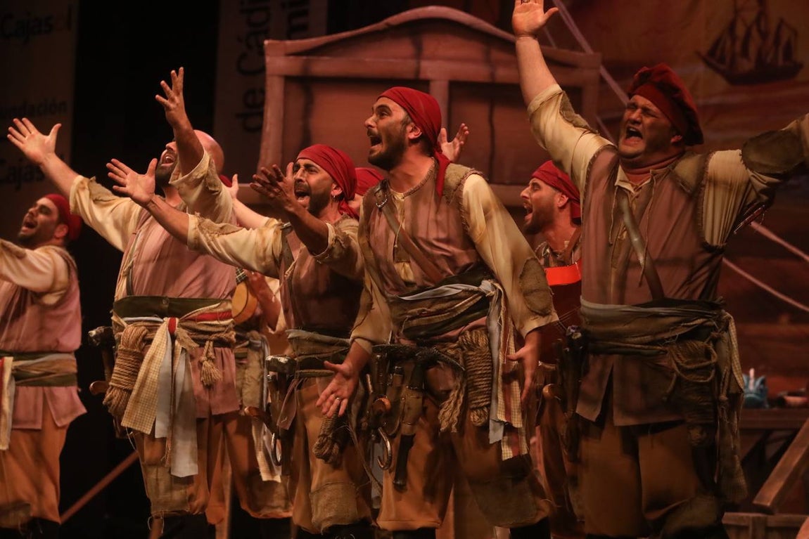 FOTOS: Comparsa A base de palos en el COAC 2019