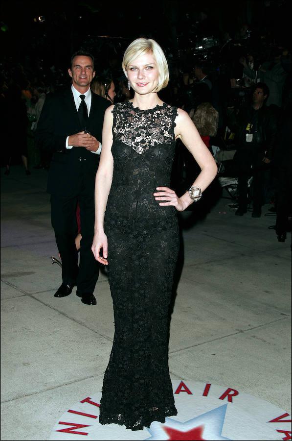 Kirsten Dunst. En la gala de los Oscar celebrada en 2005