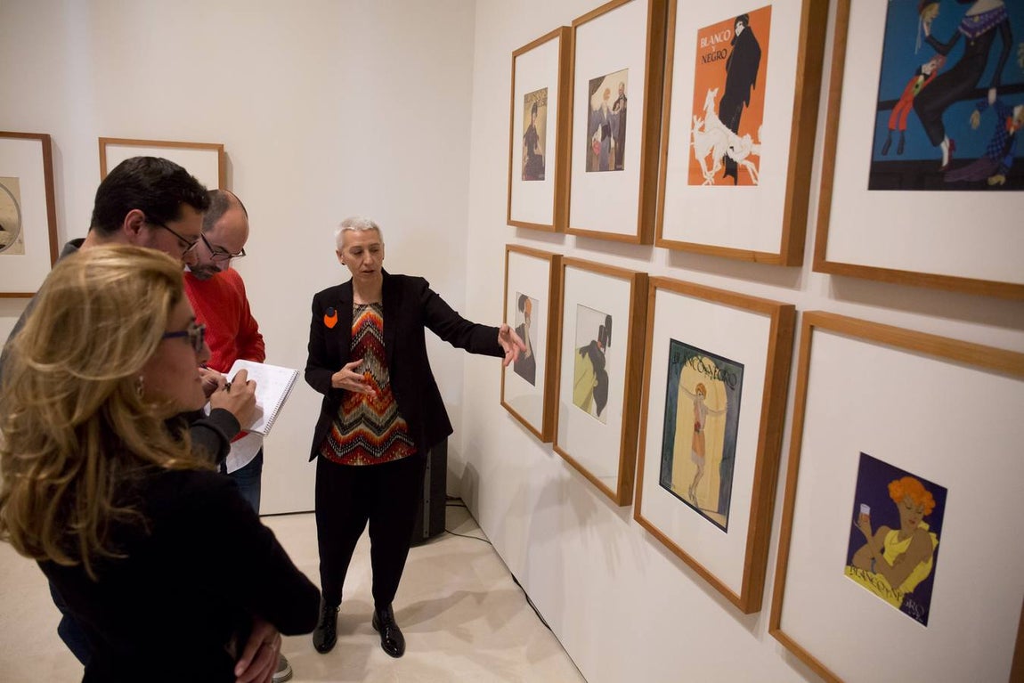 La presentación de la muestra del Museo ABC en el Thyssen de Málaga, en imágenes