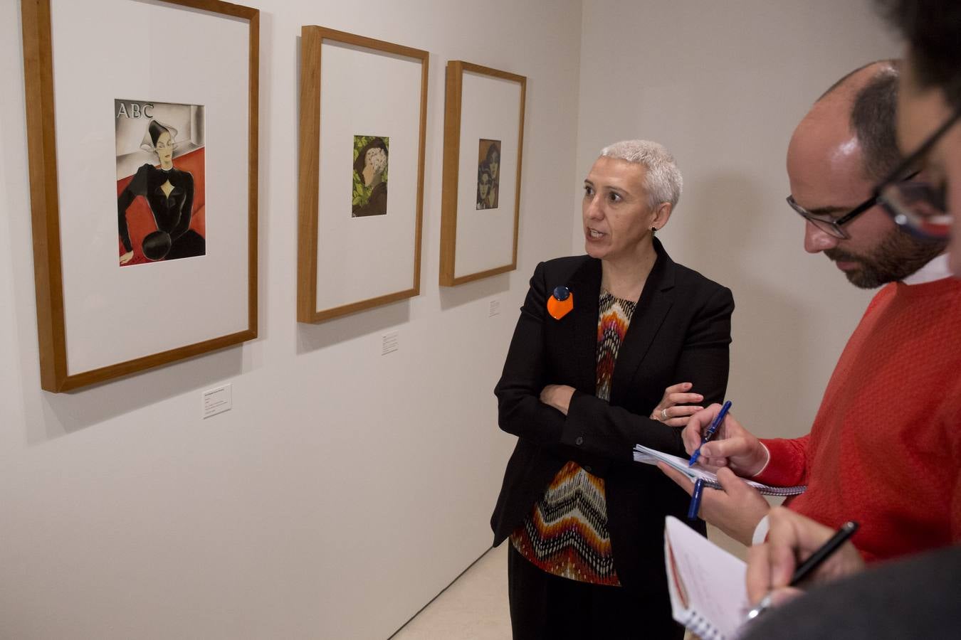 La presentación de la muestra del Museo ABC en el Thyssen de Málaga, en imágenes