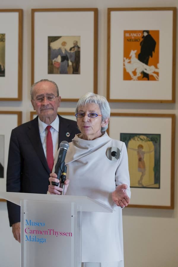 La presentación de la muestra del Museo ABC en el Thyssen de Málaga, en imágenes