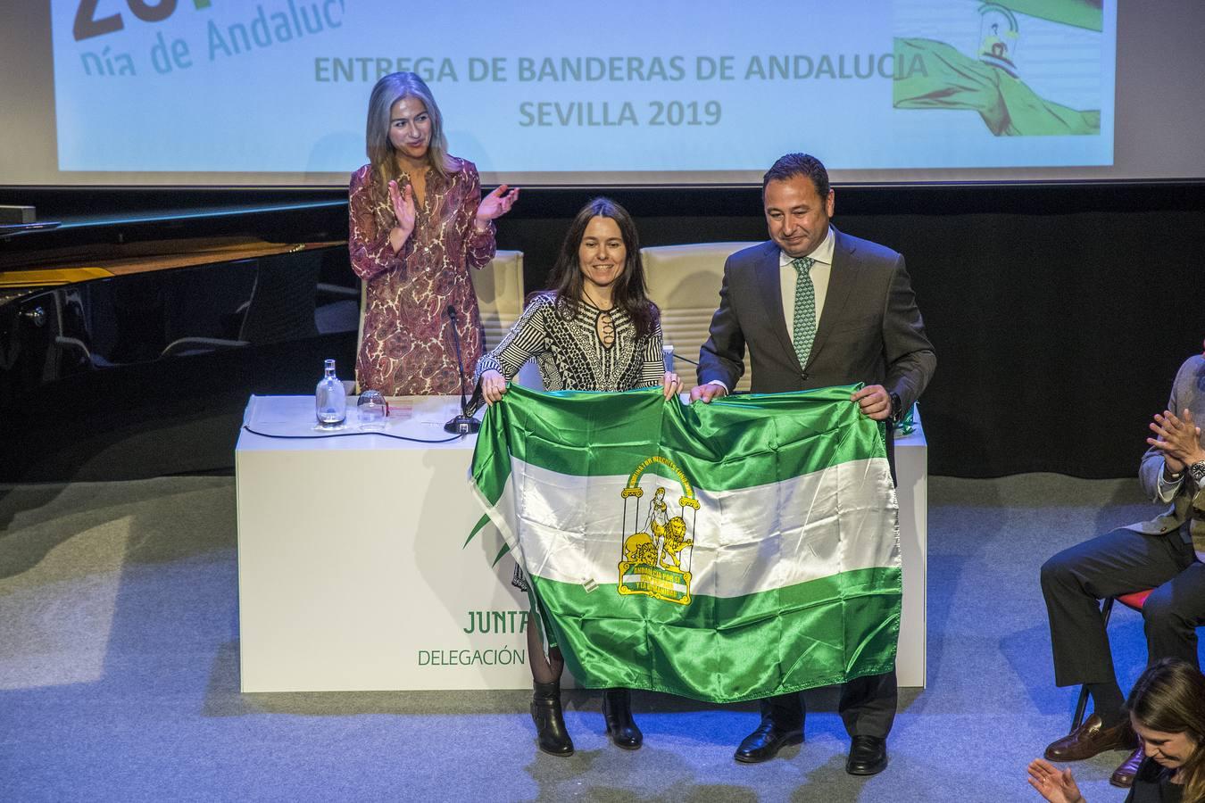 Entrega de Banderas de Andalucía de la provincia de Sevilla