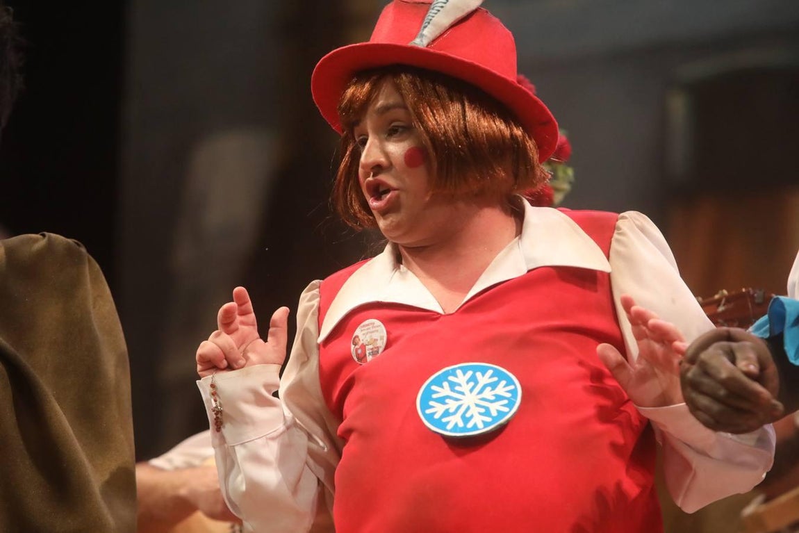 FOTOS: chirigota Los que vienen de etiqueta