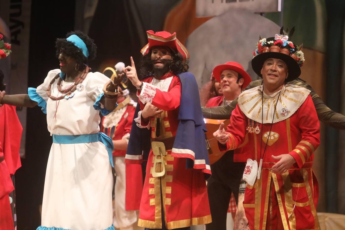 FOTOS: chirigota Los que vienen de etiqueta