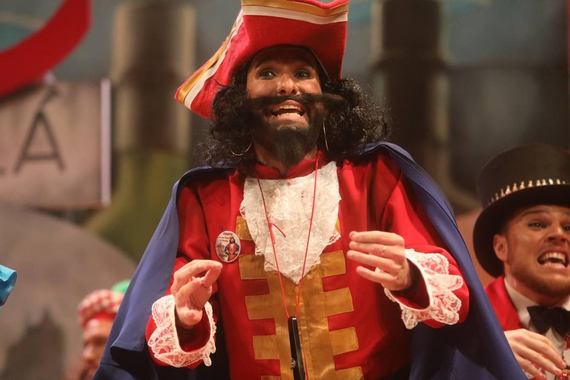 FOTOS: chirigota Los que vienen de etiqueta