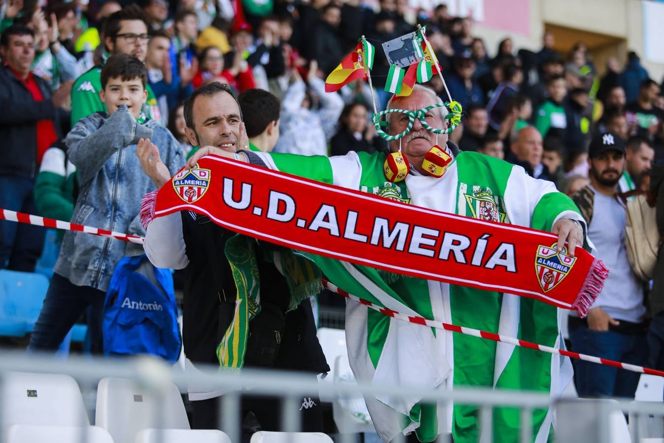 El UD Almería-Córdoba CF, en imágenes