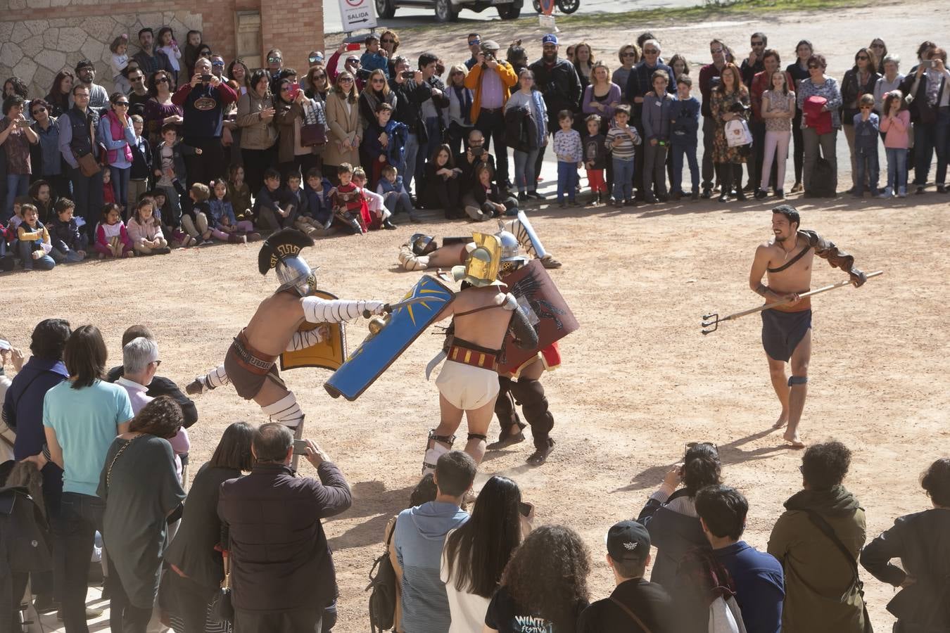 En imágenes, los gladiadores vuelven a Córdoba