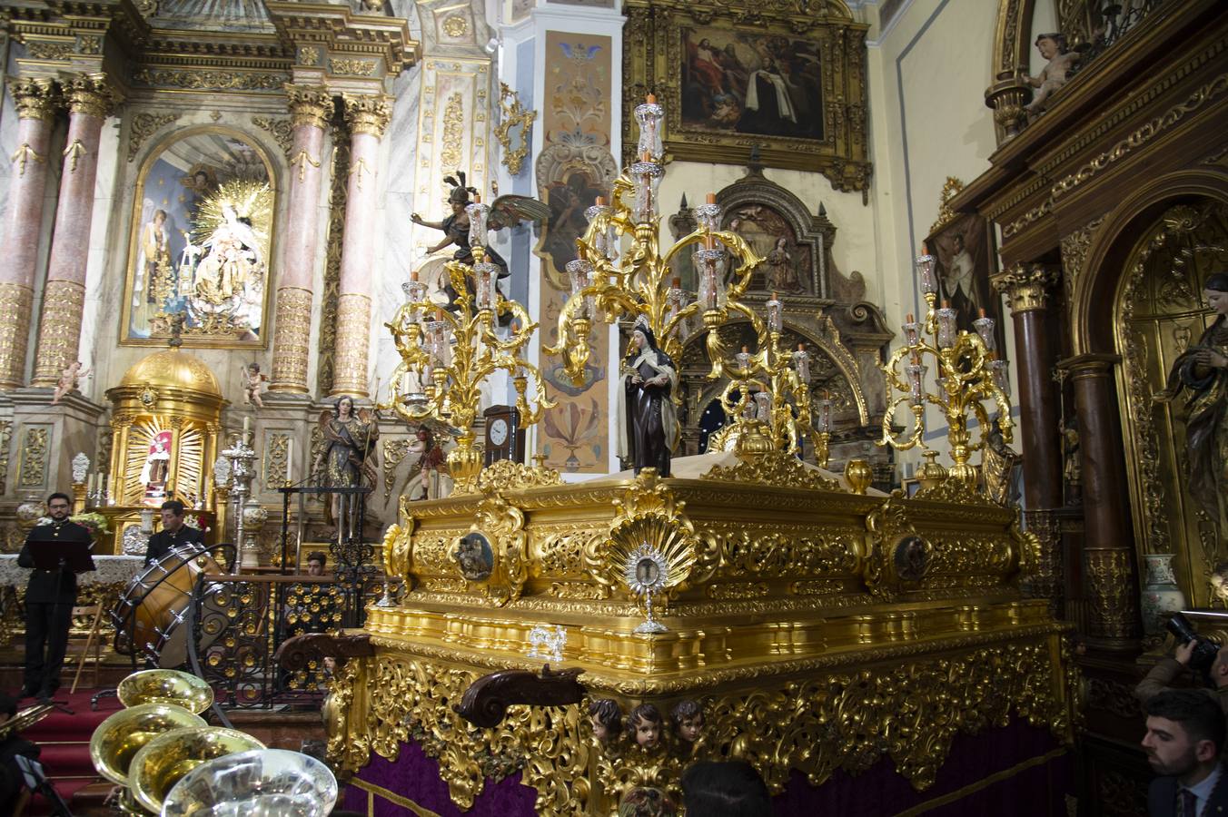 Galería del nuevo paso del Santo Ángel