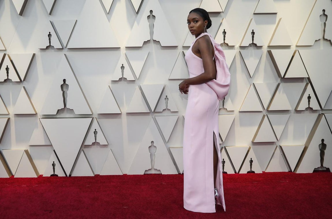 Kiki Layne. Versace