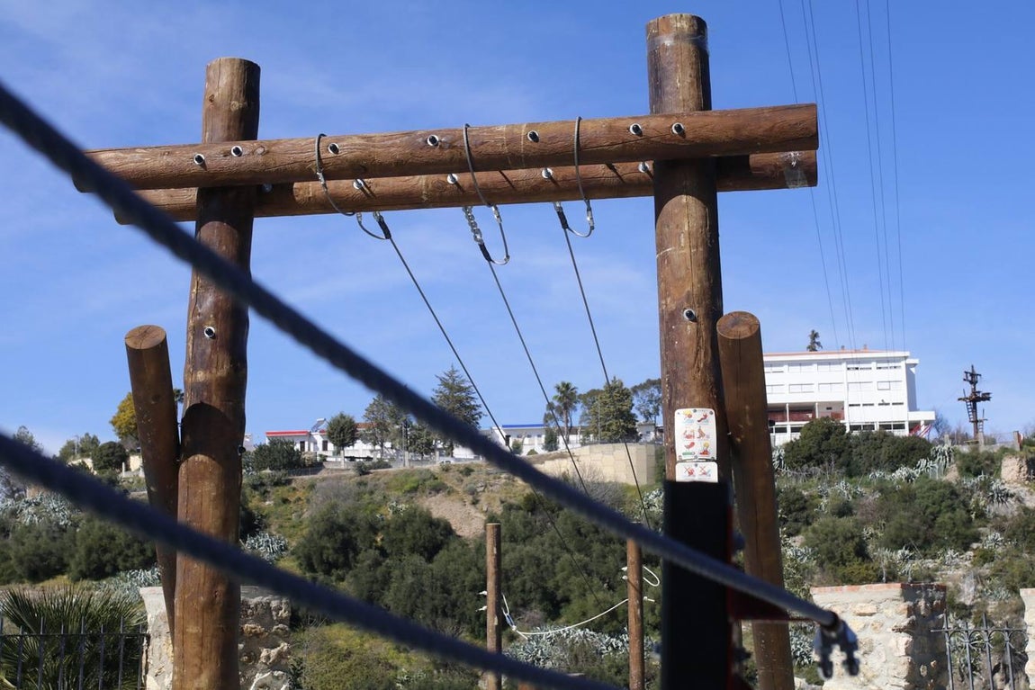 El nuevo parque multiaventura de Hornachuelos, en imágenes