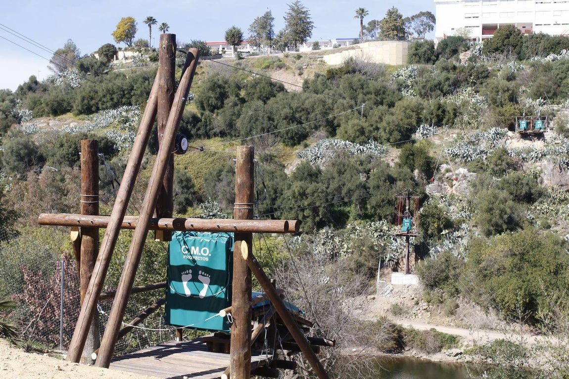 El nuevo parque multiaventura de Hornachuelos, en imágenes