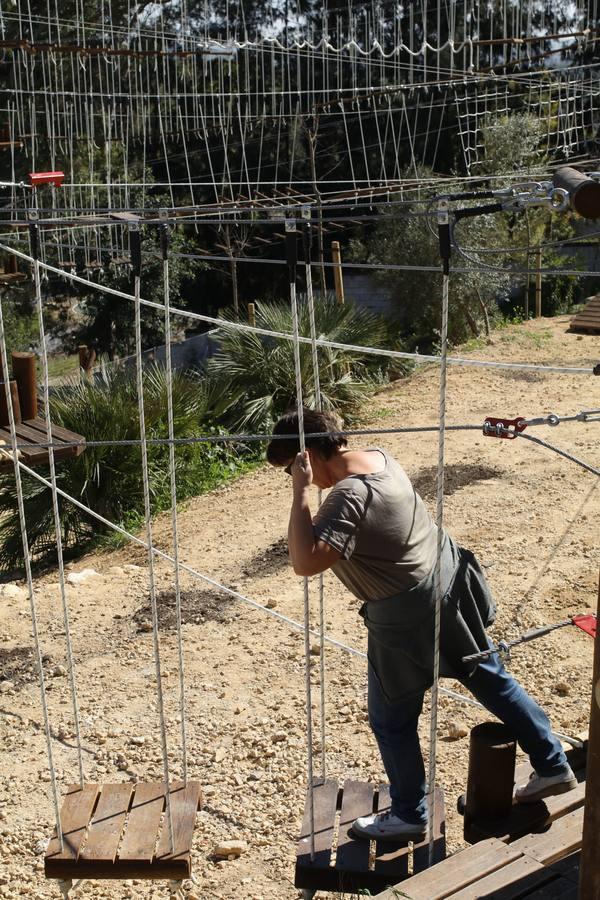 El nuevo parque multiaventura de Hornachuelos, en imágenes