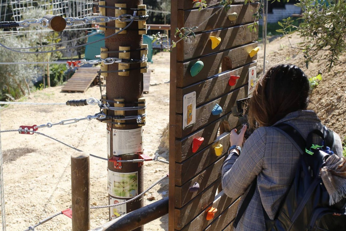 El nuevo parque multiaventura de Hornachuelos, en imágenes