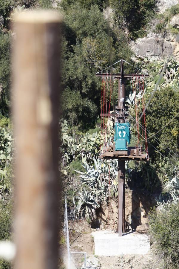 El nuevo parque multiaventura de Hornachuelos, en imágenes