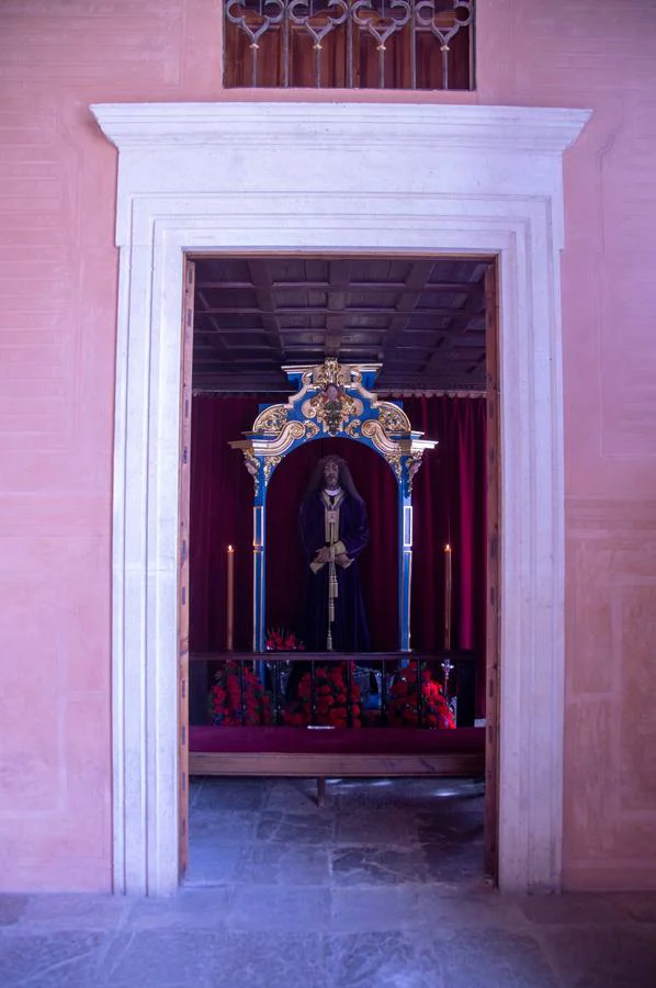 Galería del besamanos del Cautivo de la Casa de Pilatos