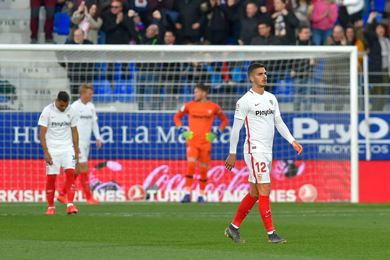 El Huesca- Sevilla FC de LaLiga, en imágenes