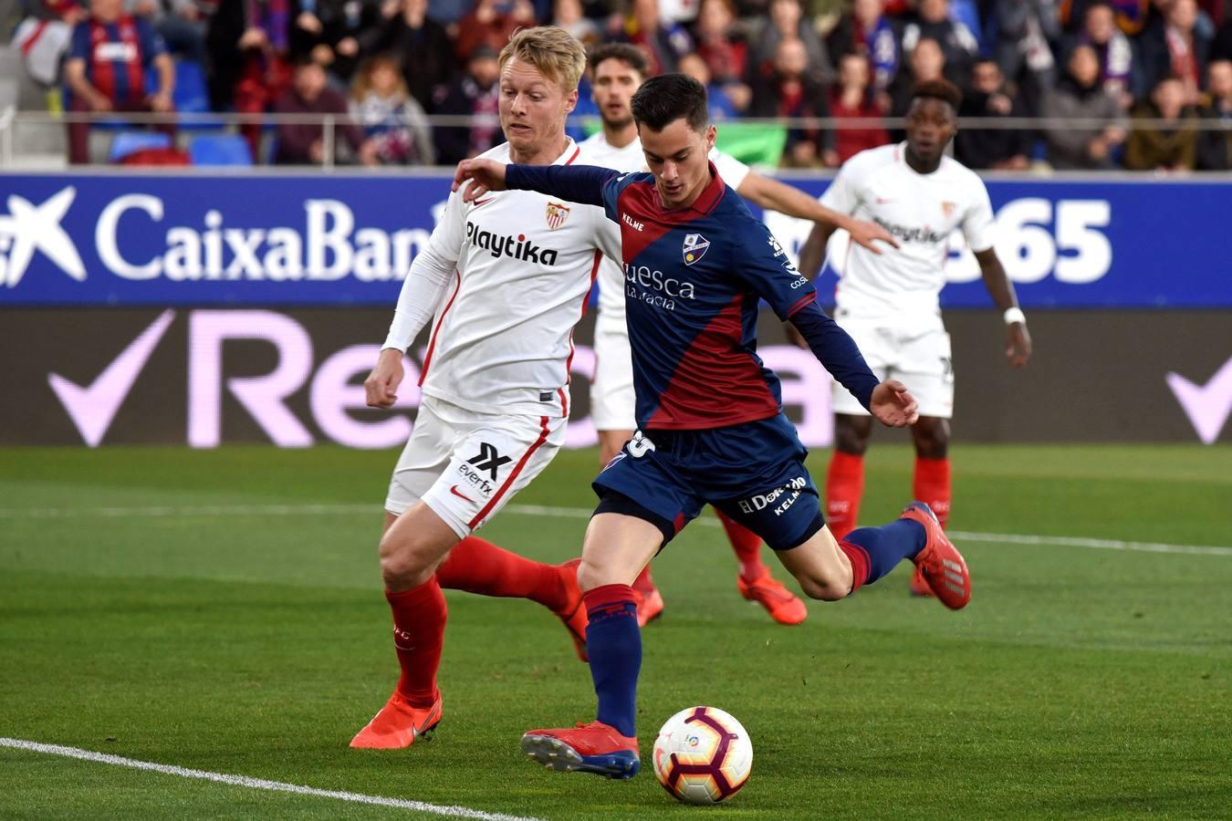 El Huesca- Sevilla FC de LaLiga, en imágenes