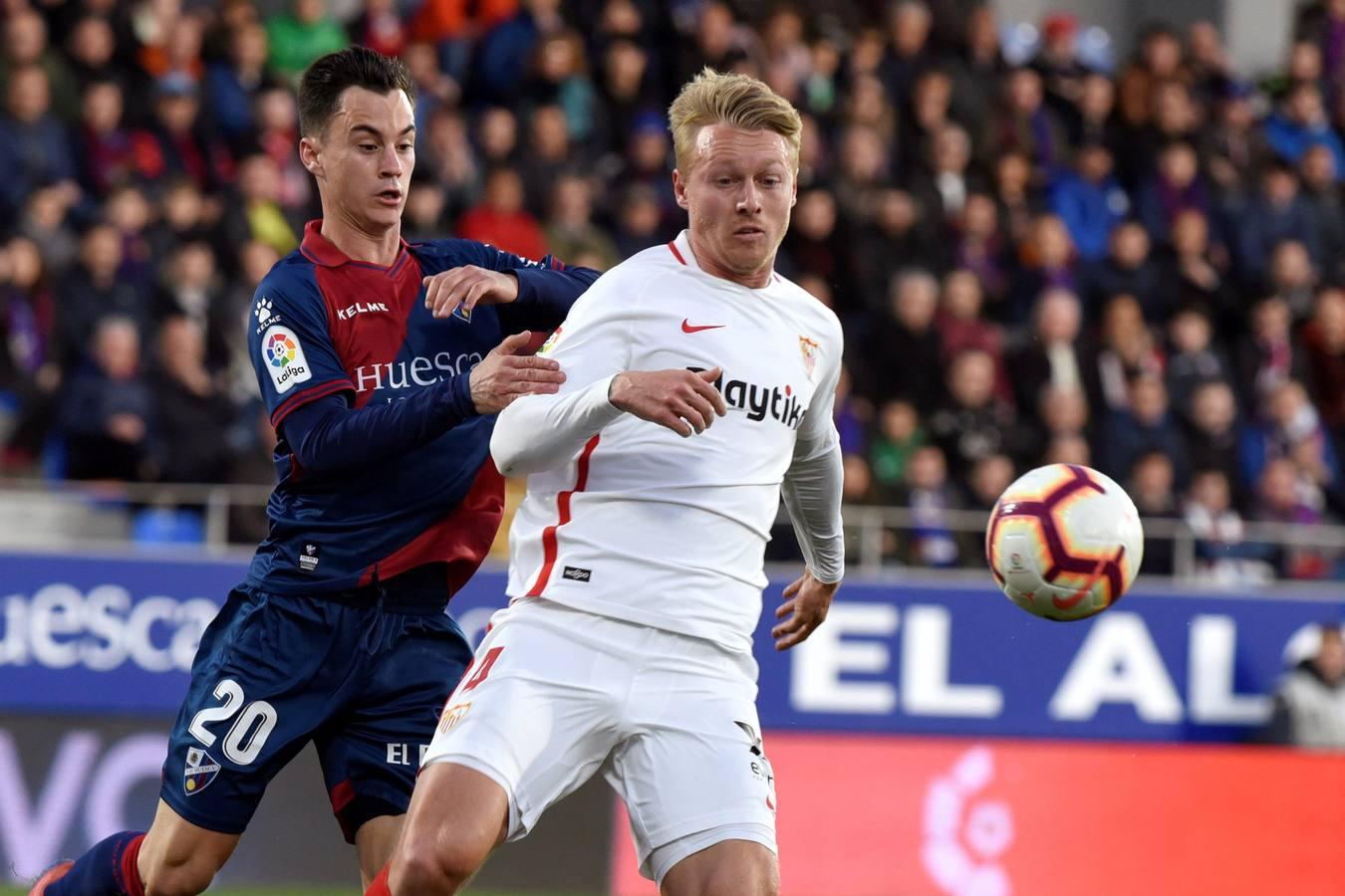 El Huesca- Sevilla FC de LaLiga, en imágenes