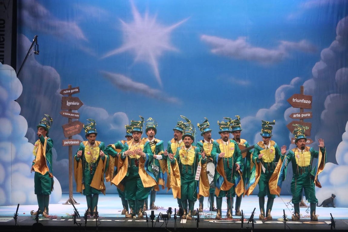 FOTOS: Chirigota Cosas del destino en el COAC 2019