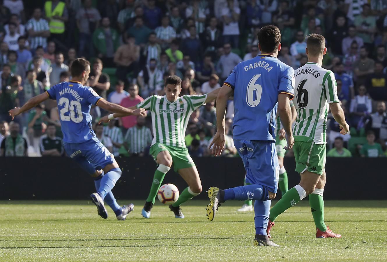 El partido Betis-Getafe, en imágenes