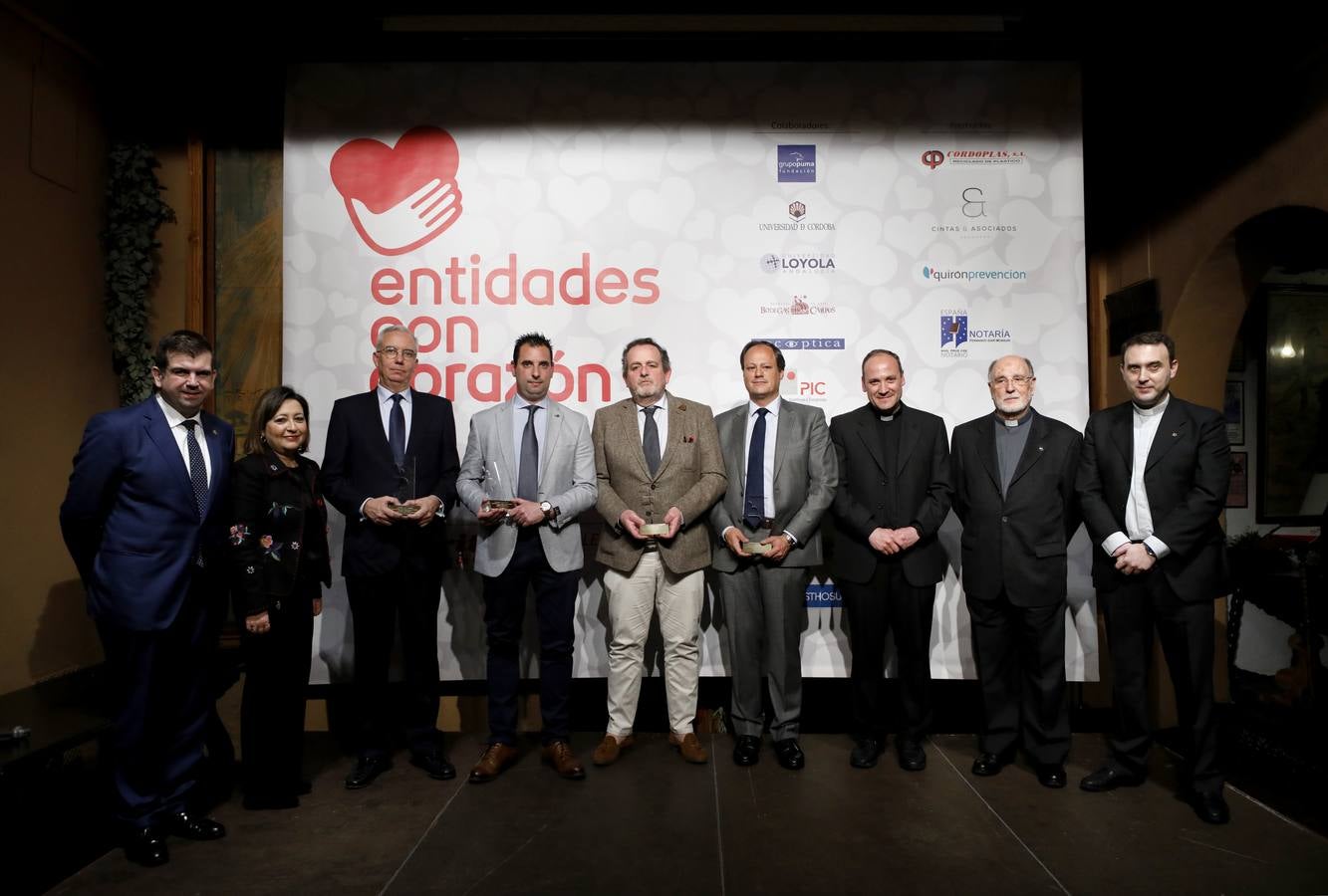 La entrega de los premios «Entidades con corazón» de Cáritas, en imágenes