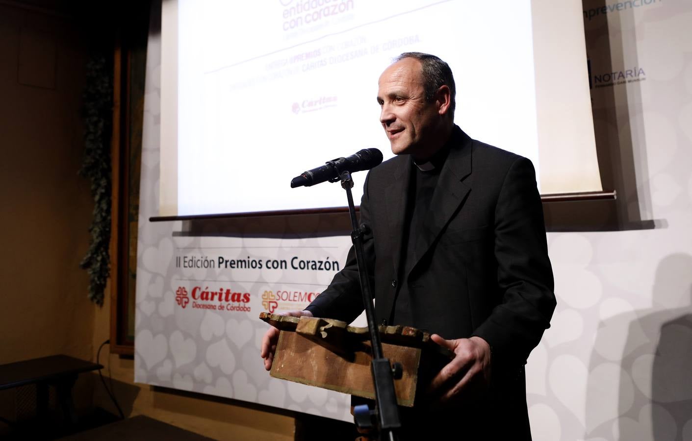 La entrega de los premios «Entidades con corazón» de Cáritas, en imágenes