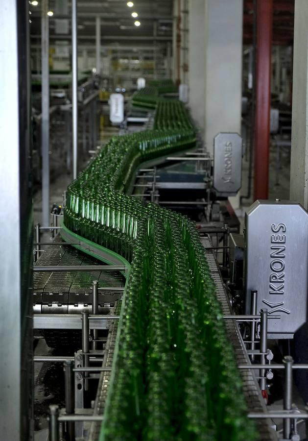 Un paseo gráfico por la fábrica de cerveza líder en Andalucía