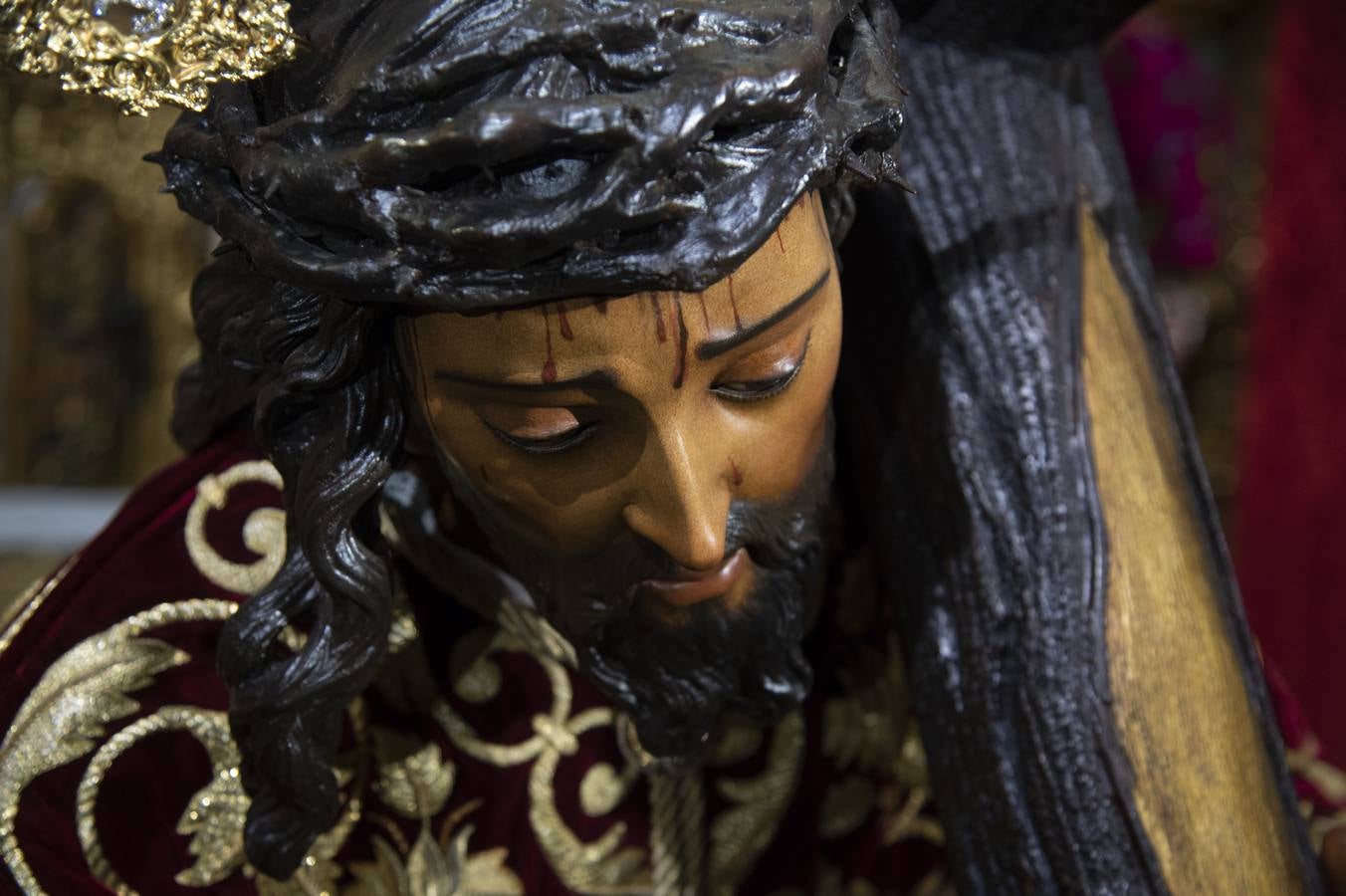 Galería del besamanos del Cristo de las Tres Caídas