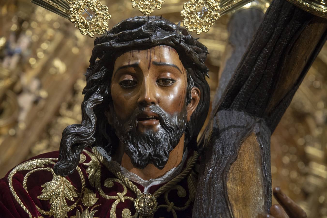 Galería del besamanos del Cristo de las Tres Caídas