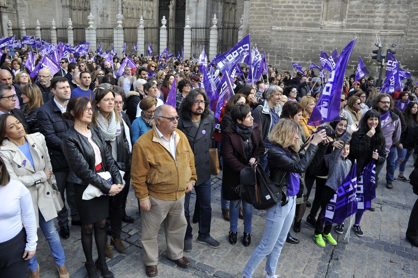 Concentración en Toledo por el Día de la Mujer