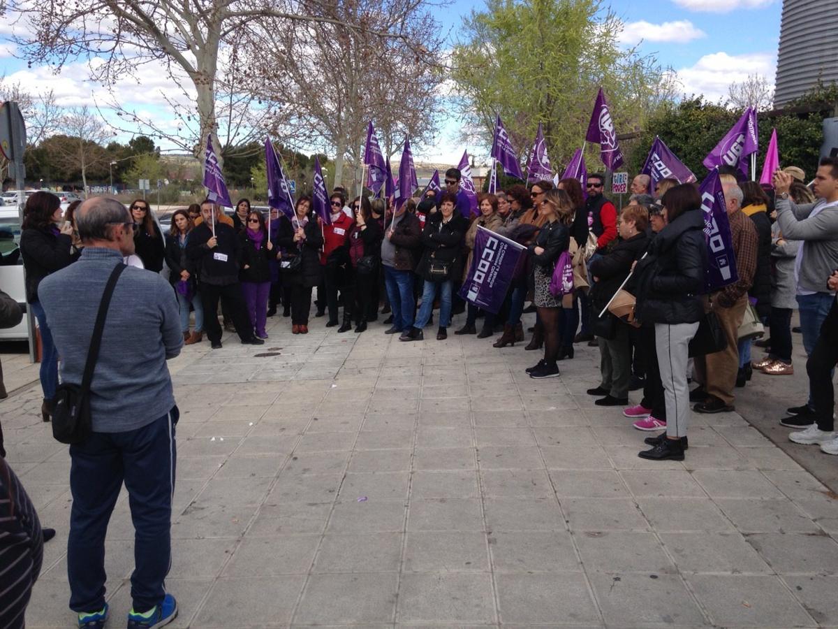 Concentración en Toledo por el Día de la Mujer