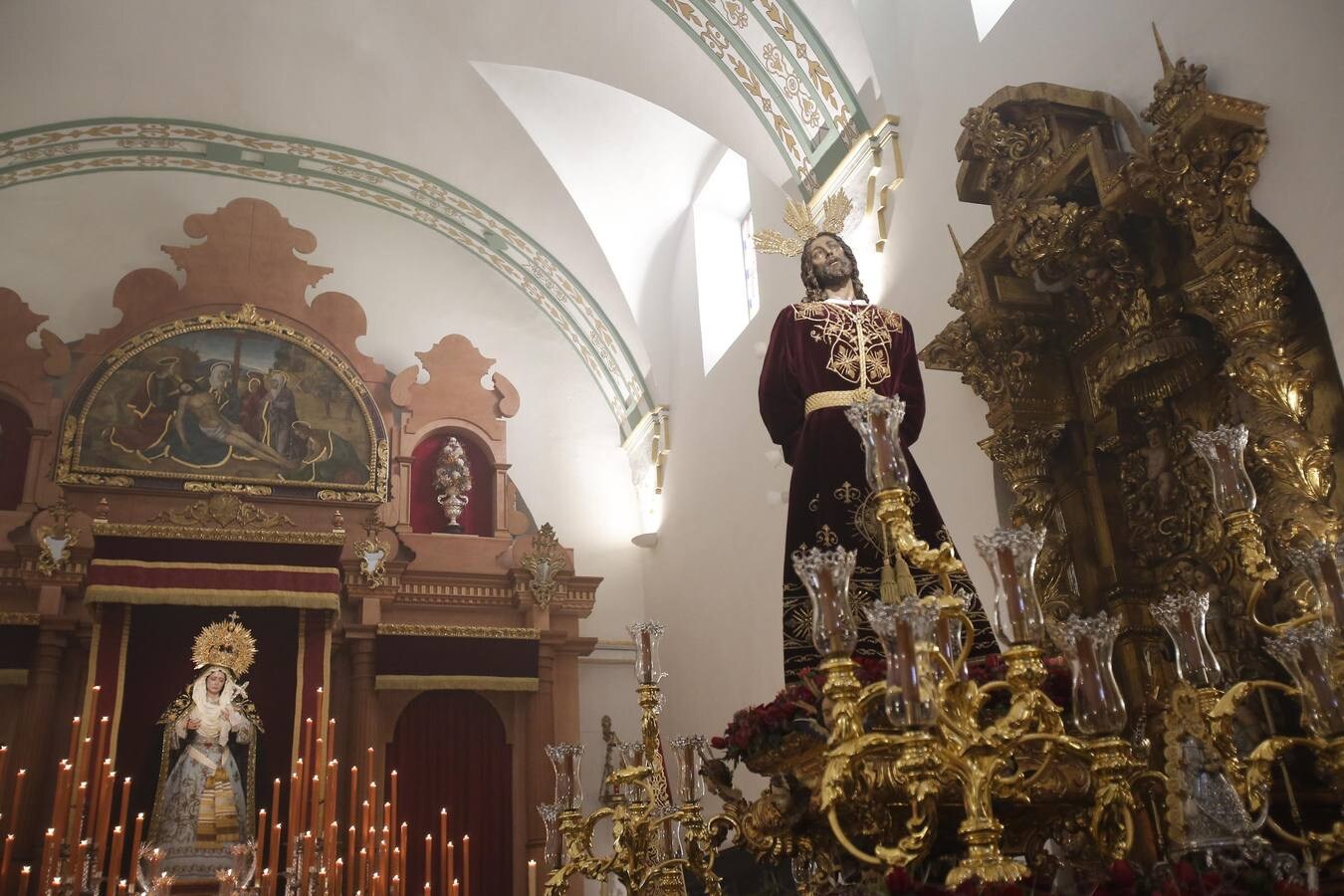 El Señor del Perdón anuncia en el Vía Crucis de Córdoba la cercanía del nacimiento de la Semana Santa