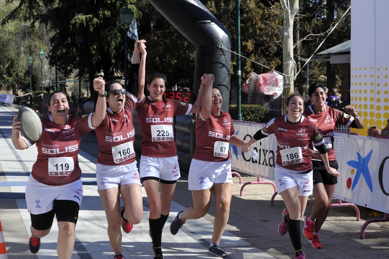 La sexta carrera solidaria «Mujeres y Hombres por la Igualdad» de Toledo, en imágenes