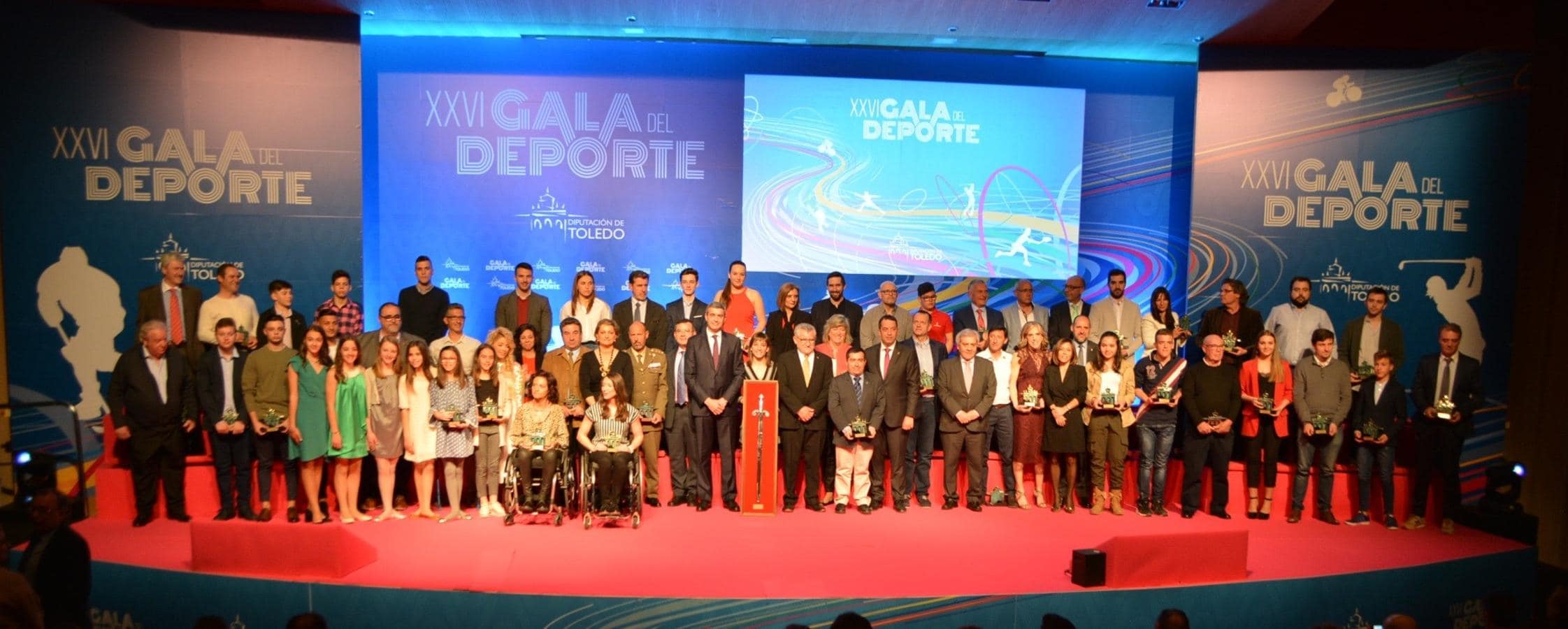La Diputación entrega los premios a los 47 mejores deportistas de la provincia