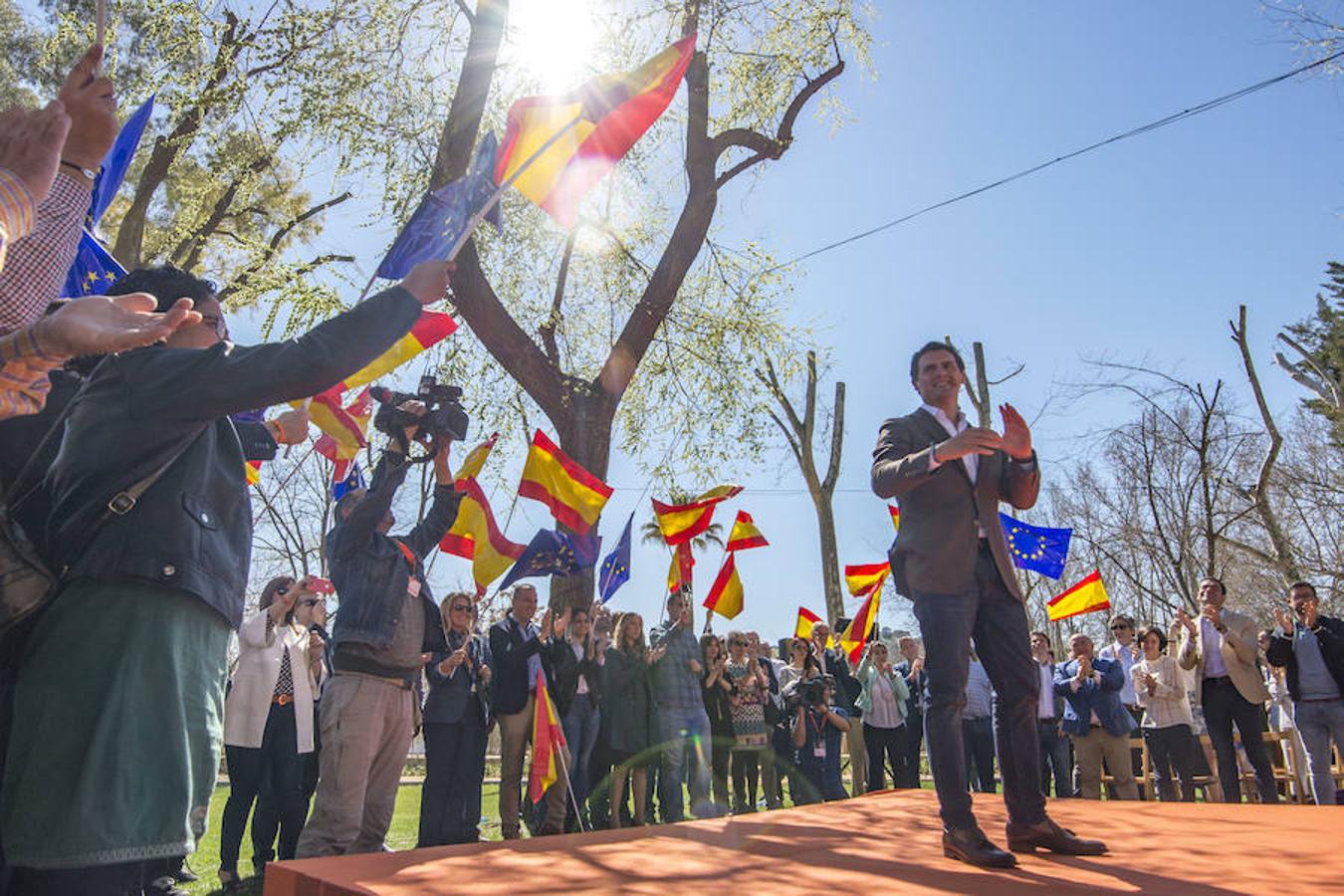 Albert Rivera y Juan Carlos Girau en Toledo