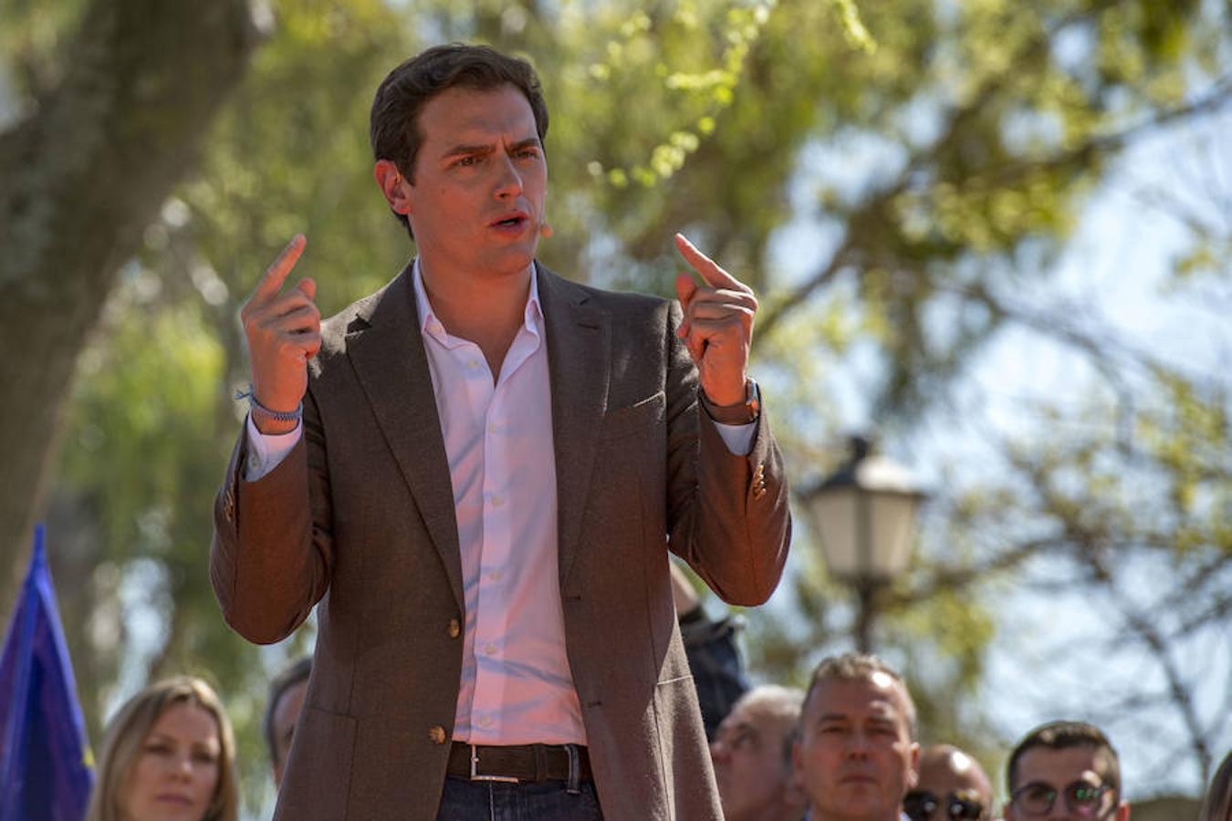 Albert Rivera y Juan Carlos Girau en Toledo