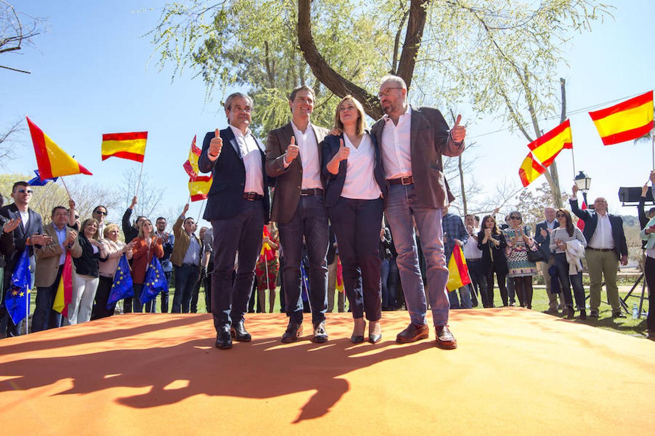 Albert Rivera y Juan Carlos Girau en Toledo