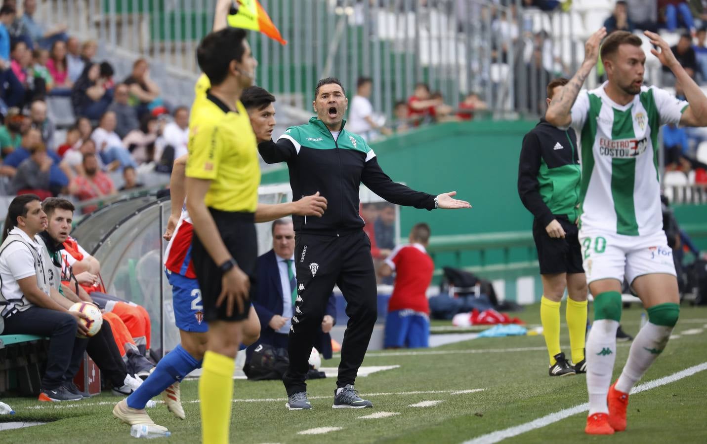 Las mejores imágenes del Córdoba CF-Sporting