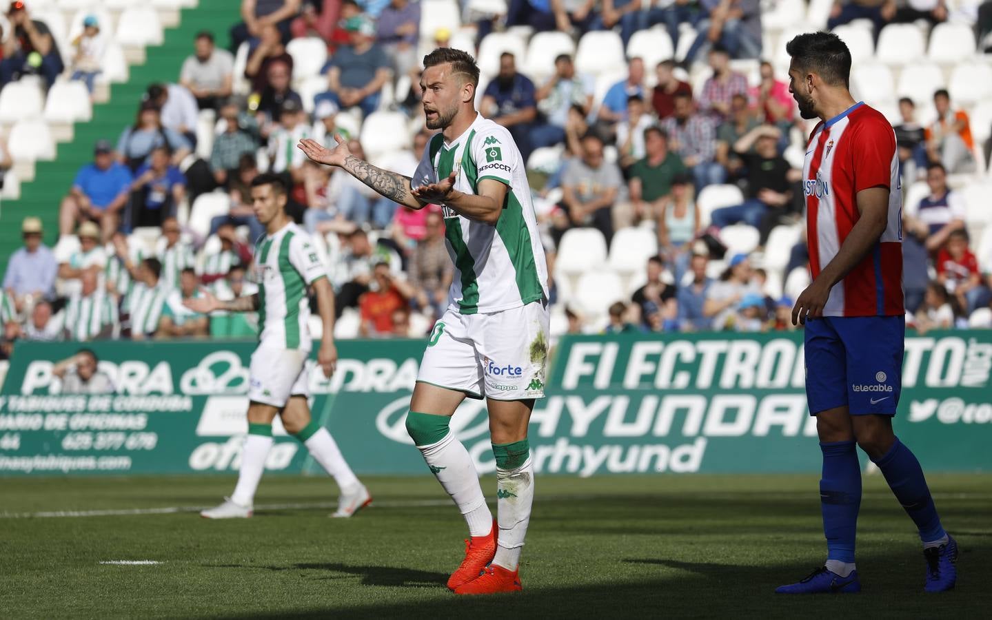 Las mejores imágenes del Córdoba CF-Sporting