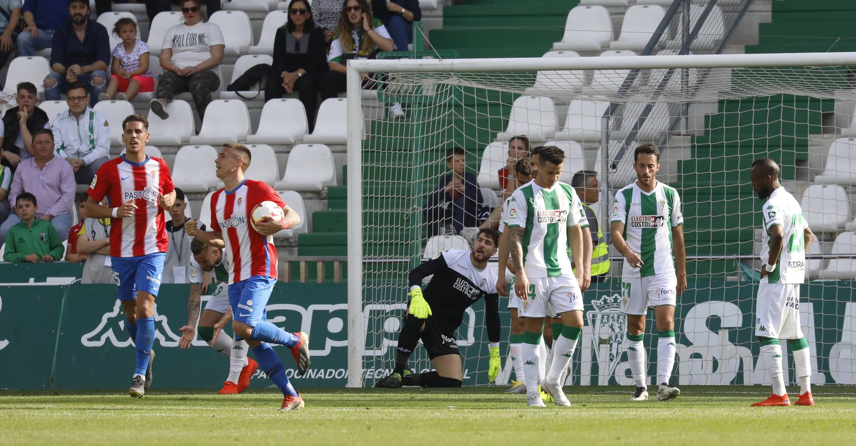 Las mejores imágenes del Córdoba CF-Sporting