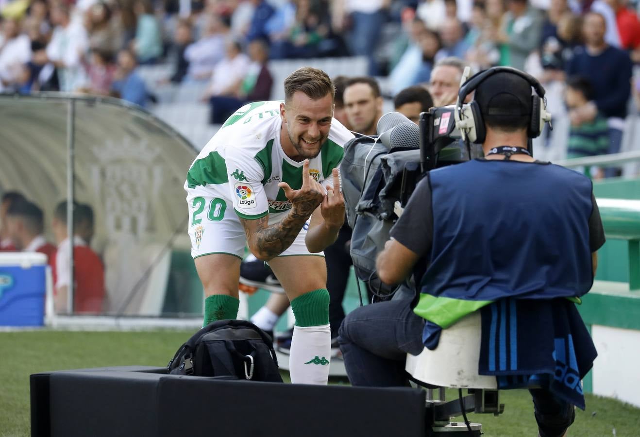 Las mejores imágenes del Córdoba CF-Sporting