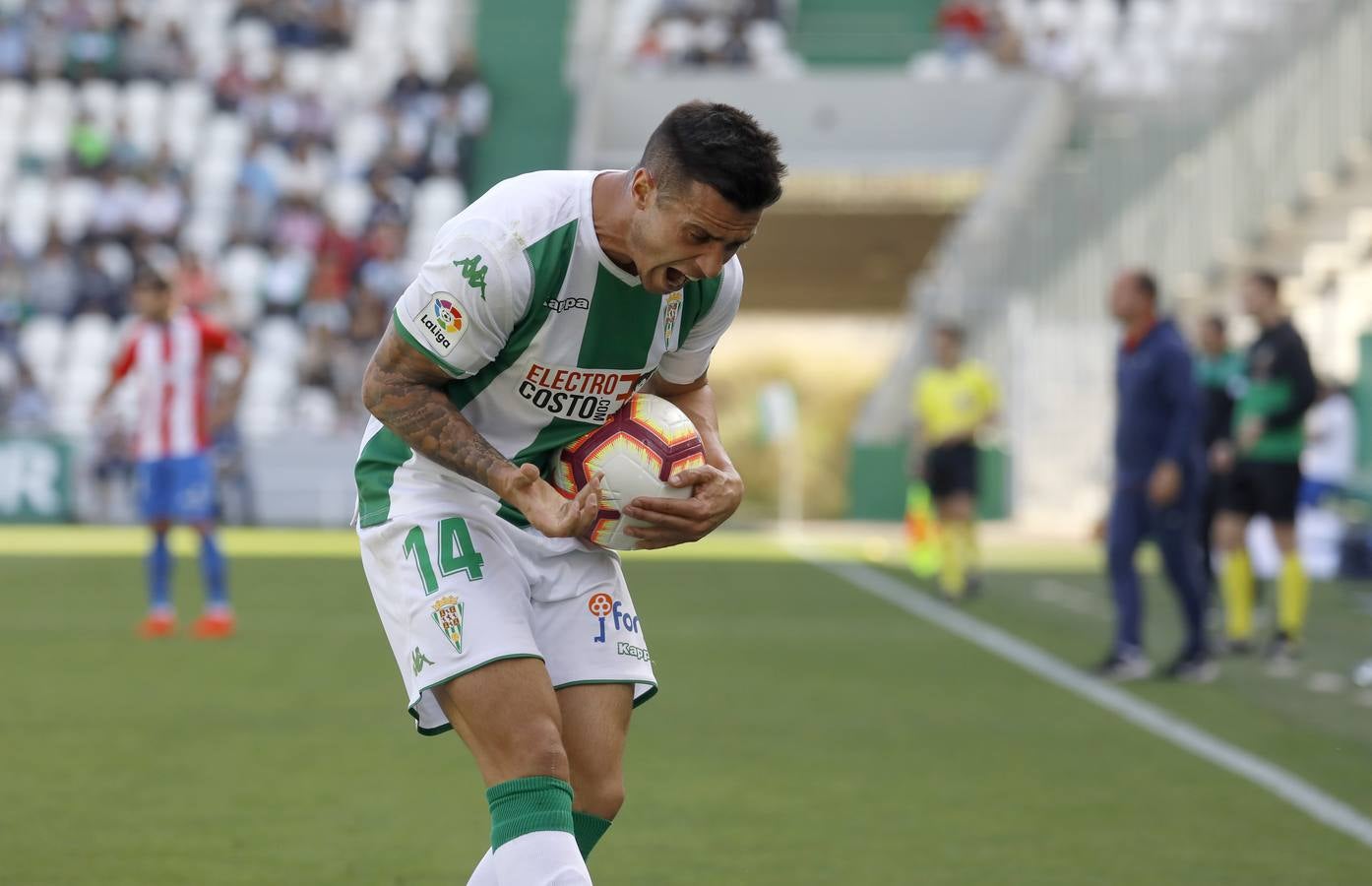 Las mejores imágenes del Córdoba CF-Sporting