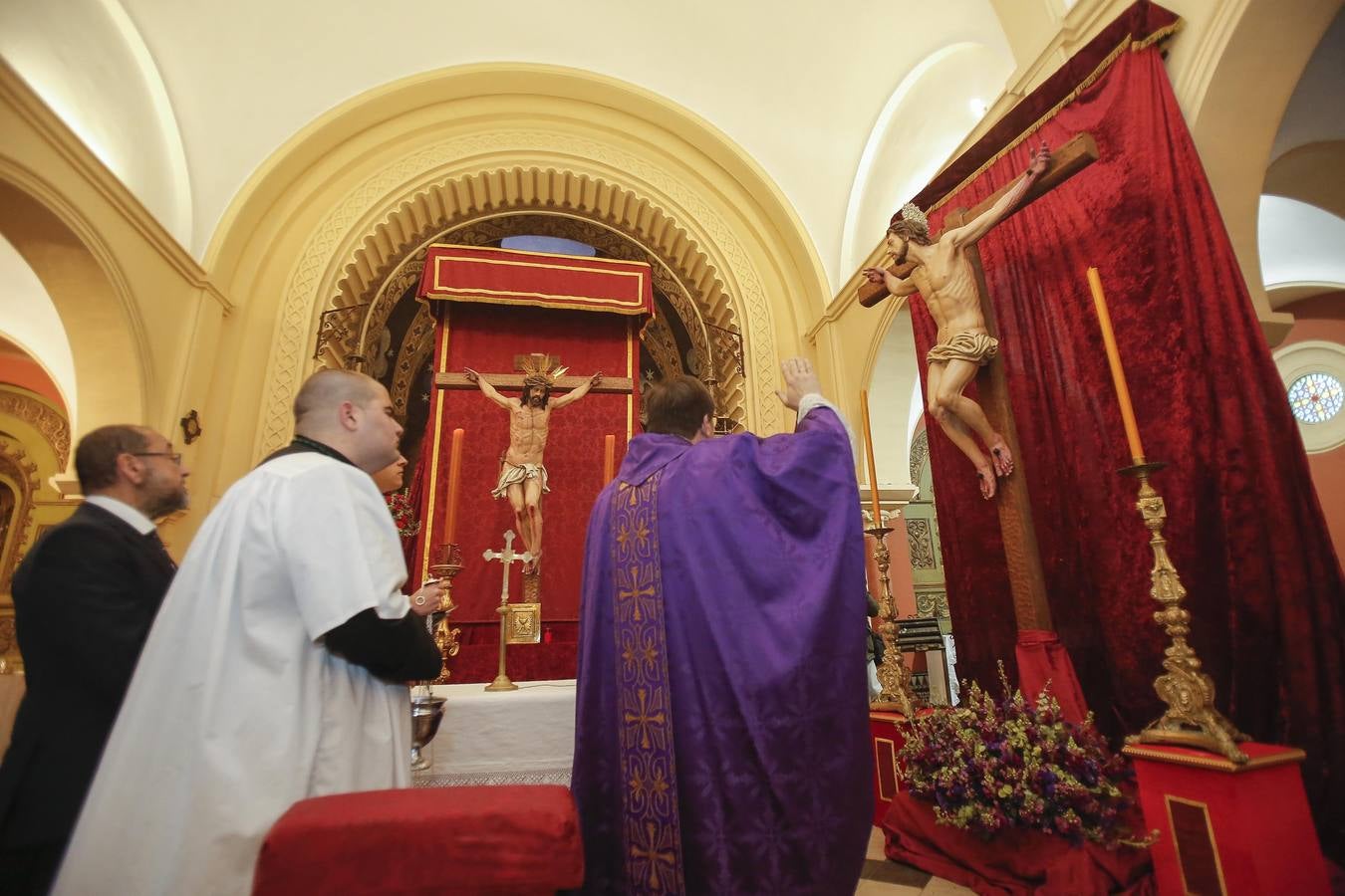 La bendición de la nueva imagen de San Dimas en Córdoba, en imágenes