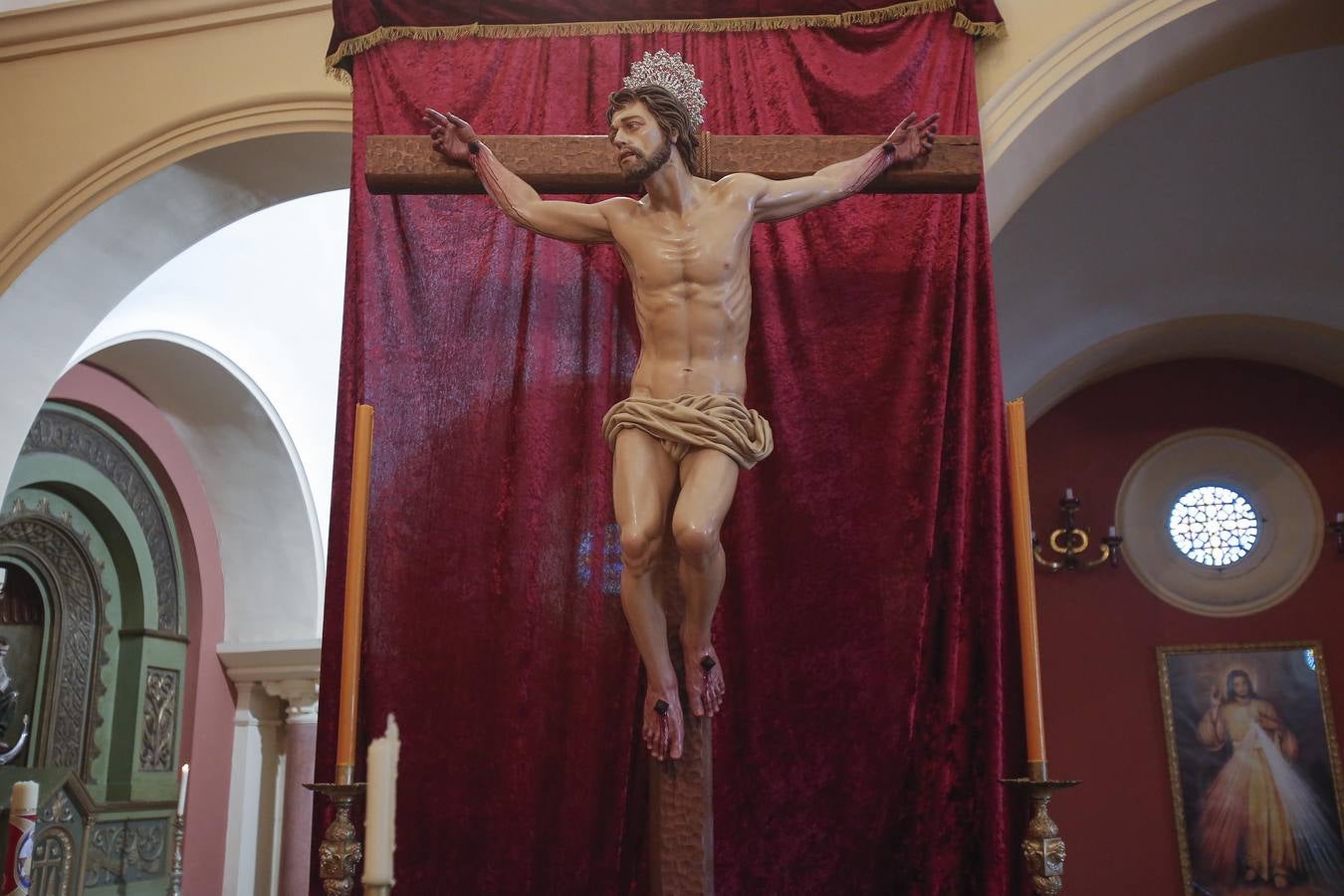 La bendición de la nueva imagen de San Dimas en Córdoba, en imágenes