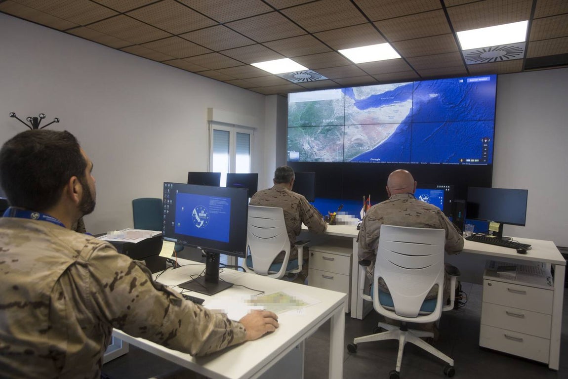 Entramos por primera vez en el Cuartel General de la operación &#039;Atalanta&#039; en Rota