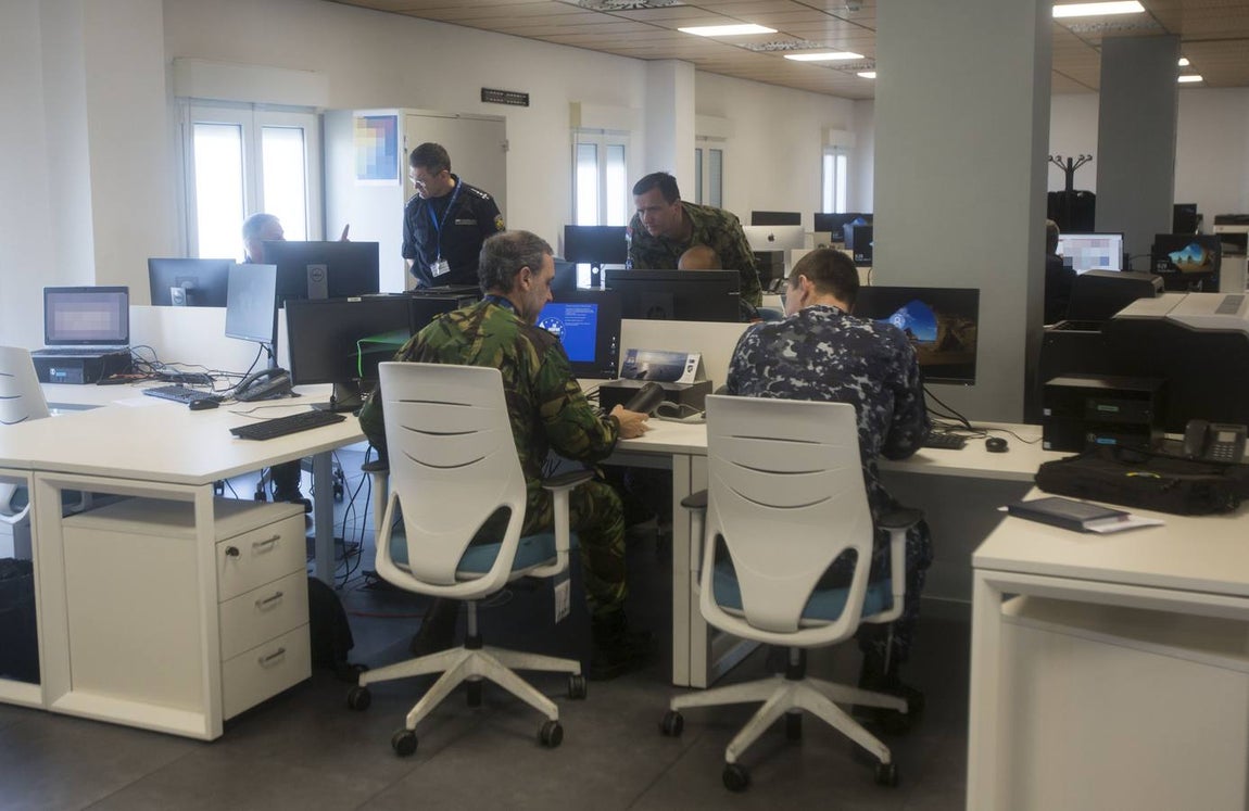 Entramos por primera vez en el Cuartel General de la operación &#039;Atalanta&#039; en Rota