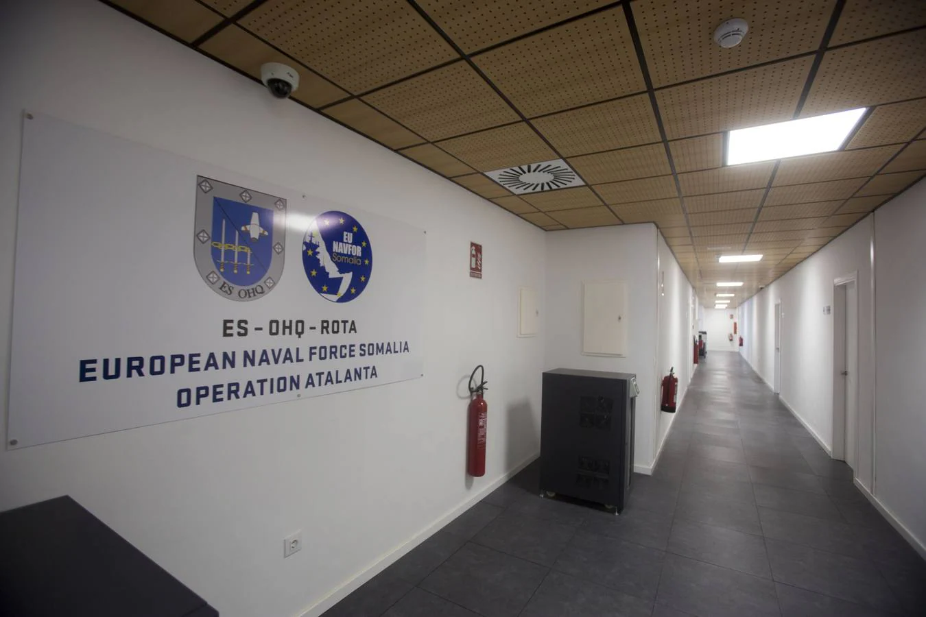 Entramos por primera vez en el Cuartel General de la operación &#039;Atalanta&#039; en Rota